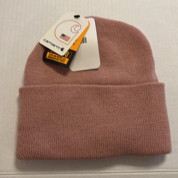 Carhartt Leather Patch Knit Beanie - Picture 3 of 5
